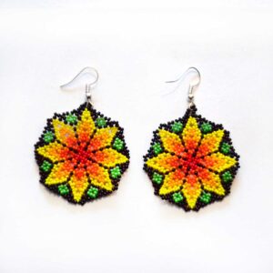 Aretes de microchaquira