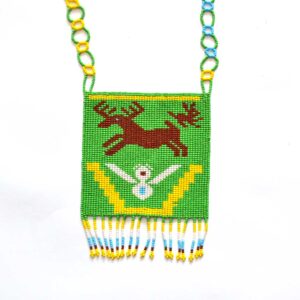 Peitoral de Chaquira - Arte Huichol