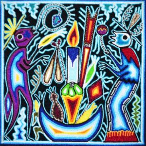Planche à fil Huichol