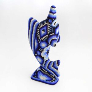 Huichol art candlefish