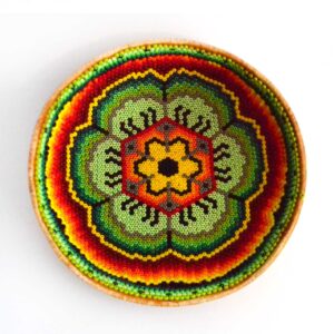 Arte Huichol Jícara