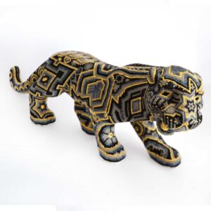 Huichol-Kunst Jaguar