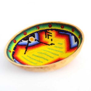 Huichol-Kunst Jícara