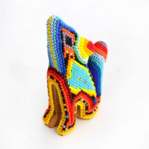 Huichol-Kunstwolf
