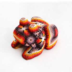 Rana de arte huichol