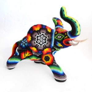 Huichol-Kunst Elefant