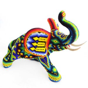 Huichol-Kunst Elefant