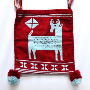 Huichol art bag