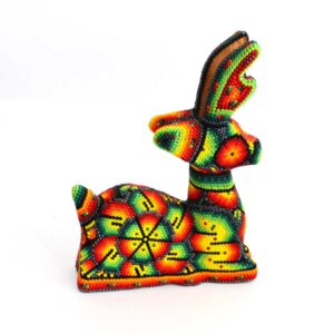 Huichol art deer
