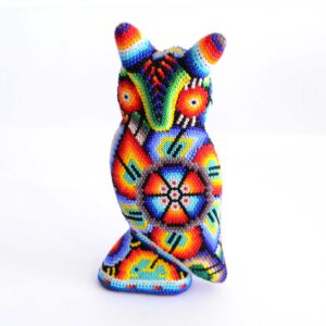 Buho de Arte Huichol