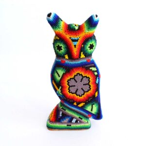 Huichol-Kunst Eule