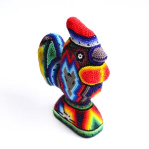 Art Huichol coq