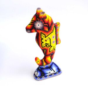 Hippocampe - Art Huichol