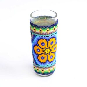 Verre à shot de tequila Huichol Art