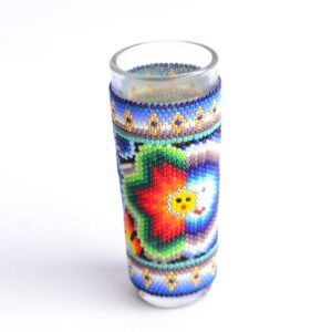 Verre à shot de tequila Huichol Art