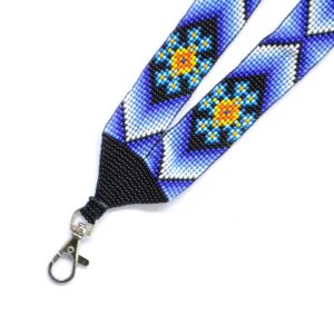 Huichol-Kunstabzeichenhalter